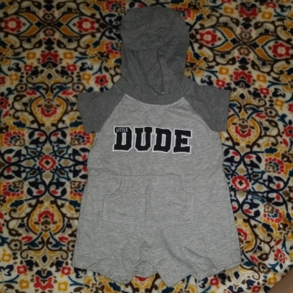 Romper w/ Hoodie